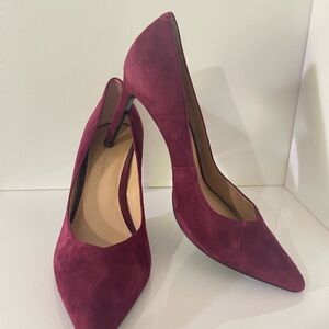 Banana Republic Red Suede Heels